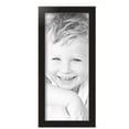 thumbnail image 2 of ArtToFrames 8" x 19" Raw Edge Black Picture Frame, 8x19 inch Black MDF Poster Frame (WOM-4460), 5 Pack, 2 of 8