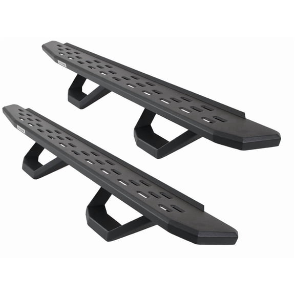 Go Rhino 6964328020T RB30 Running Boards W/Mounting Brackets, 2 Pairs Drop Steps Kit -Double Cab Only For Toyota 24 Tacoma