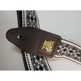 thumbnail image 3 of Ernie Ball Classic Jacquard Guitar Strap/Bass Strap - Beatnik Black, 3 of 6