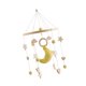 thumbnail image 1 of Móvil para cuna de bebé, decoración de dibujos animados para guardería, campana para cama, sonajeros para recién nacidos, juguete sensorial para bebés. luna, 1 of 9