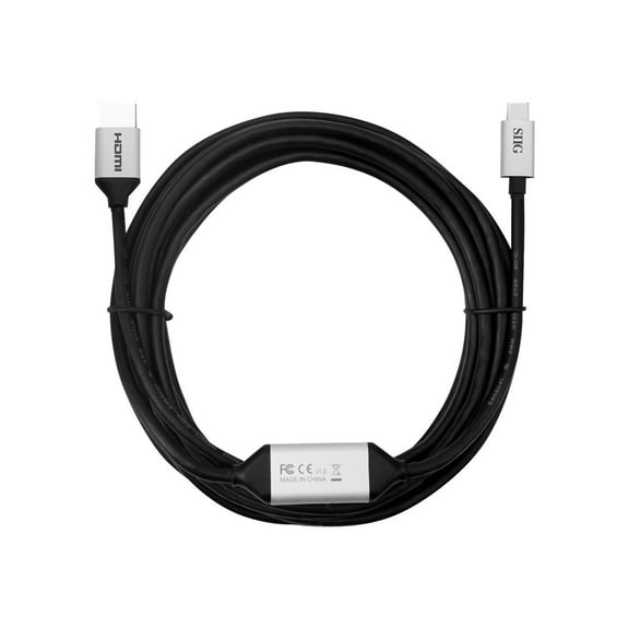 SIIG CB-TC0511-S1 USB-C to HDMI 4K 60Hz Active Cable 5M Brown Box