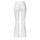 thumbnail image 3 of WILLBEST Pantalones Mujer Pantalones Vaqueros Acampanados de Tiro Medio para Mujer, Ajustados, Elásticos, Cómodos, Con Corte de Bota, Informales y de Moda. Extra Chica, 3 of 6