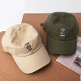 thumbnail image 4 of Gorras de béisbol transpirables con bordado de letras para hombre y mujer, sombreros de béisbol ajustables que combinan con todo, unisex, 2022, 4 of 4