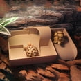 thumbnail image 4 of UDIYO Turtle Basking Platform With Food Trough Climbing Ladder Shelter House Tortoise Ramp Reptile Pet Play and Rest Terrace Aquarium Supplies, 4 of 7
