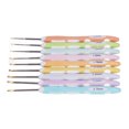 thumbnail image 4 of Crochet Needle, Portable Crochet Hook Set 9pcs Safe  For Craft Yarn, 4 of 8