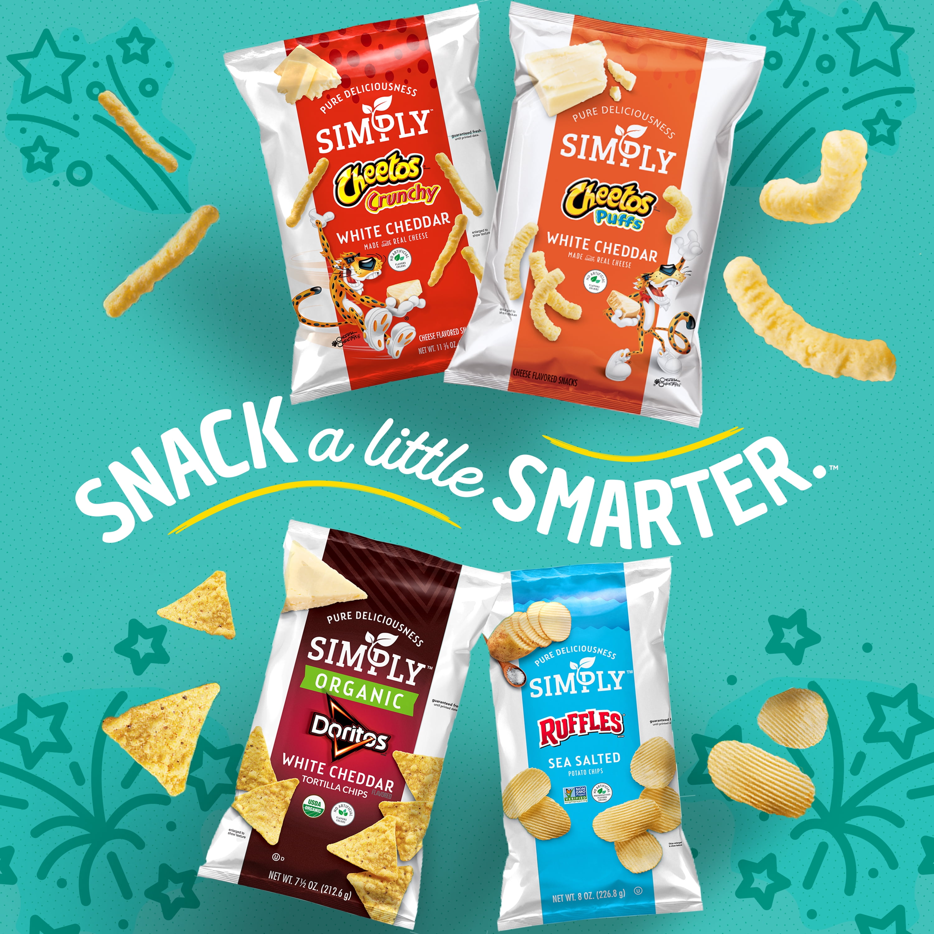 Simply Brand Snacks Variety Pack, 36 Count
