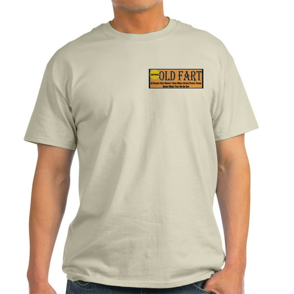 CafePress - Old Fart Motto T Shirt - Men's Classic Graphic T-Shirt