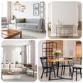 thumbnail image 6 of Furniture Sliders, 8 Pack 1 1/4" Formed Felt Round Sliding Pads, Chair Glides for Carpeted Hardwood Floor (Black), 6 of 6