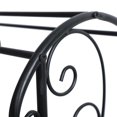 thumbnail image 4 of KEINXS Metal Free Standing Towel Rack Stand with Shelf, Black, 4 of 4