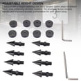 thumbnail image 4 of Piquets d'Isolation pour Haut-Parleur, Kit de Patin Réglable pour Lecteur CD DVD, 4 of 7