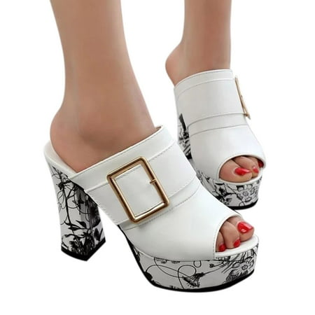 

eczipvz Platform Sandals Summer Flats Sandals for Women with Rhinestone Beaded Ankle T-Strap Thong Elastic Beach Sandal Slip On Walking Shoes