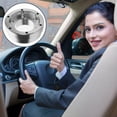 thumbnail image 3 of WHAMVOX Racing Car Steering Wheel Adapter Plate Silver Metal Base for Enhanced Driving Experience, 3 of 8