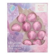 Mermaid Today, Unicorn Tomorrow 9-Piece Bath Fizzer Gift Set