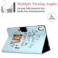 thumbnail image 4 of Allytech PU Leather Case for iPad 10th Gen 10.9" 2022 (A2696 A2757 A2777), Wallet Case with Stand Card Slots Auto Sleep Wake Case for iPad 10th Gen 10.9 inch 2022 Released, Books, 4 of 7