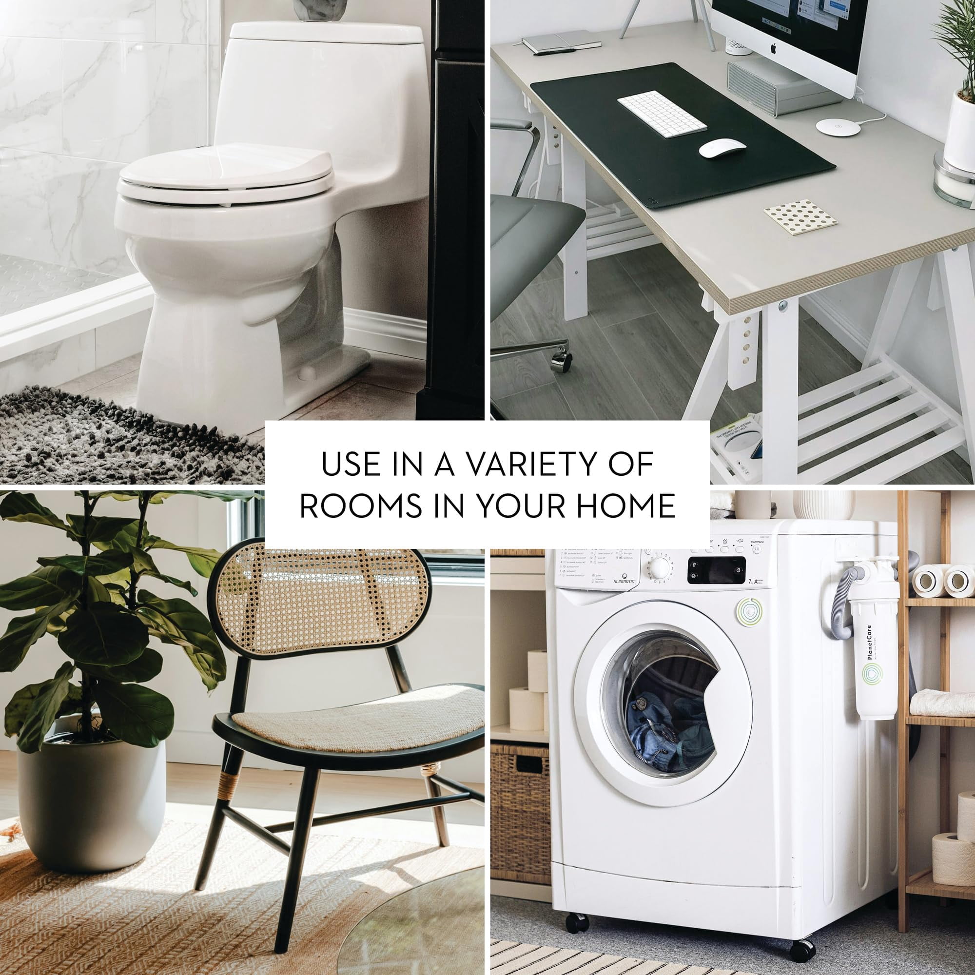 Slim Plastic Bathroom Trash Can Small Garbage Bin for Bedroom Office Desk Dorm White Compact Wastebasket