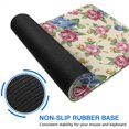 thumbnail image 6 of Long Mouse Pads for Desk,Pioneer Flower Floral Print Pattern Desk Mats on Top Of Desks, Desk Mouse Pad Extra Large with 3mm Non-Slip Base and Stitched Edge for Gaming,Office,Work,Home 31.5"x11.8", 6 of 6