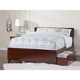 thumbnail image 1 of Atlantic Furniture Orlando Urban Full Storage Platform Bed in Walnut, 1 of 3