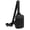 Black, variant on Mini Sling Bag for Men Women, Small Crossbody Casual Utility Chest Phone Bag for Travel Workout