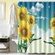 thumbnail image 2 of Cortina de ducha, 180 x 180 cm, hermosa cortina de baño impermeable con estampado de ducha, cortina de baño con características líderes en su clase, 2 of 7