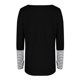 thumbnail image 4 of Camisas Para Mujer Camisetas de Gran Tamaño Manga Larga Casual Moda Cuello Redondo Estampado A Rayas Camiseta de Cuello Redondo Blusa Superior Odeerbi ODB135707, 4 of 5
