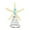 White, variant on Natural Starfish Christmas Tree Topper 8.7'' Beach Nautical Coastal Christmas Tree Topper Decoration Rustic Large Starfish Treetop Ornaments for Xmas Holiday Indoor Decor