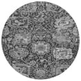 thumbnail image 2 of Addison Rugs Chantille Indoor/Outdoor Transitional Damask Gray Washable Round Rug, 8' x 8', 2 of 6