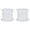 White-2Pcs, variant on 1Pcs Car Sunroof Cover Half Car Roof Protector, Waterproof All-Weather Sun Shade with Door Clip Secure for Most Vehicles, UV Ice Snow Protection for SUV Sedan Outdoor Parking Use White 45x59 Inch