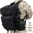 thumbnail image 2 of Tactical Nylon Waist Pack with US Flag Waterproof EDC Pouch for Hunting Camping & Phones, 2 of 10