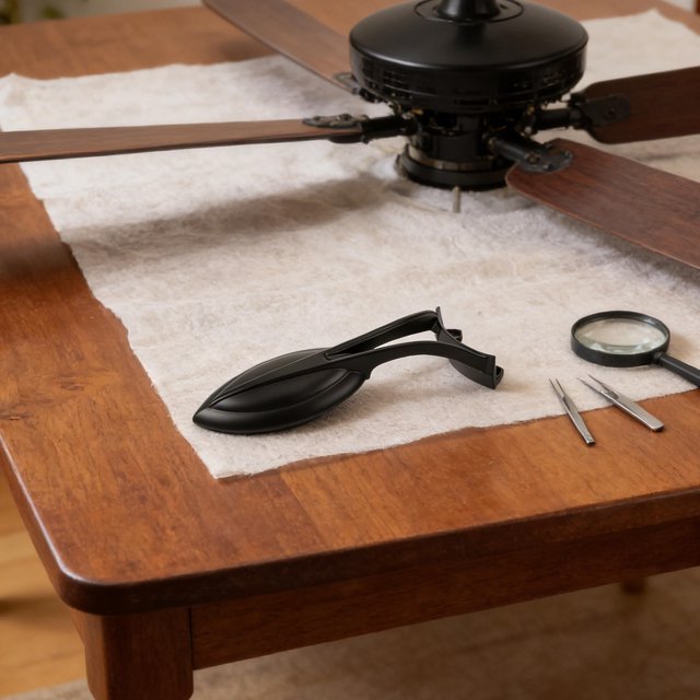 FENGGUIQU Soporte Para De Ventilador De Negro Para Reparación Y Mejora Del Hogar