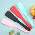 thumbnail image 5 of Silicone Spatula for Omelet & Pancake - Thin, Flexible, Heat-Resistant Turner for Non-Stick Cookware, Egg, Burger, Pizza, Crepes - 9.95" Long, 5 of 8
