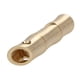 thumbnail image 5 of cámping Whistle Brass Bamboo Shape Llavero SOS Survival EDC Tool JShteea El nuevo, 5 of 6