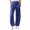#01 Dark Blue 【Stock Up & Rotate Your Favorite Colors】, variant on Barrel Pants for Women, Wide Leg Quick Dry Travel Ankle Length Golf Trousers with Pockets, Spring Fall Winter Wear | VerBelle,Dark Blue L