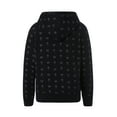thumbnail image 4 of Qiylii Women Hooded Sweatshirt, Skull and Heart Pattern Long Sleeve Zipper Tops, 4 of 9