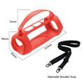 thumbnail image 4 of Silicone Case Cover for JBL Charge 5 Portable Bluetooth Speaker Protective Sleeve Skin Travel Carrying Case Replacement with Shoulder Strap Wireless Speaker Accessories, 4 of 9