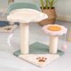 thumbnail image 3 of Cat tree, cat climbing frame, small cat scratching post, cat shelf, cat toy (green), 3 of 5