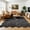 Dark Gray, variant on HIWEAVER Coffee 5' x 7' Ultra-Soft Scalloped Rug for Living Room Indoor Non Slip Non-Shedding Floor Cover Easy Clean Fuzzy Fluffy Solid Carpet for Bedroom Playroom Dorm