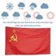 thumbnail image 3 of CCCP Bandera Roja Unión de Repúblicas Socialistas Soviéticas Bandera Rusa (90x150cm) Ndcxsfigh Nuevos Originales, 3 of 8
