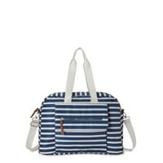 No Boundaries Women’s Faux Leather Weekender Bag
