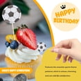 thumbnail image 6 of OGITUDE 48pcs Basketball and Soccer Cupcake Topper Sports Themed Birthday Party Supplies, 6 of 6