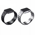 thumbnail image 5 of LEIXIUER Stainless Steel Metal Link Band for Apple Watch Bands 45mm 44mm 49mm 41mm 40mm 38mm 42mm for Women Men, Adjustable Butterfly Buckle Replacement Wristbands iWatch Series Ultra 8 7 6 5 4 3 2 1, 5 of 5