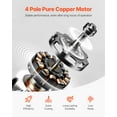 thumbnail image 4 of VEVOR 5 Gallon Vacuum Chamber 3.5CFM Single Stage Pump Degassing Chamber Kit, 4 of 9