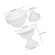 thumbnail image 2 of unbranded 4Ud Macetas Decorativas De Plástico Estilo Para Plantas En Balcones Y Patios, 2 of 8