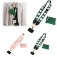 thumbnail image 2 of 1pcs Clip And Go Phone Strap with Zipper Pouch,Crossbody Adjustable Chain Lanyard with PU Leather Wallet for All Phones, 2 of 8