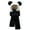 Panda three piece se, variant on Yokua Panda Hooded Hat Photo Props New Year Thick Winter Hat Adults Kids