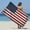 Beach Towels C, variant on LACKUST Patriotic Print Beach Towel - Extra Large Quick-Dry for Adults, 75x150cm