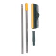 thumbnail image 1 of 3 in 1 Floor Scrub Brush 180 Degree Rotatable Head Long Handle Floor Scraper Grout Cleaner for Home Green, 1 of 5