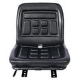 thumbnail image 6 of Universal Tractor Seat with a Drain Hole Replacement Seat Thickly-Padded Seat Durable and Water-Resistant Horizontally Adjustable Black, 6 of 7