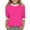 Hot Pink, variant on Girls Shirts Size 10 Boys Crewneck T-Shirt Short Sleeve Shirts for Teens Solid Color Tops for Girls Blouse for Girl My Items