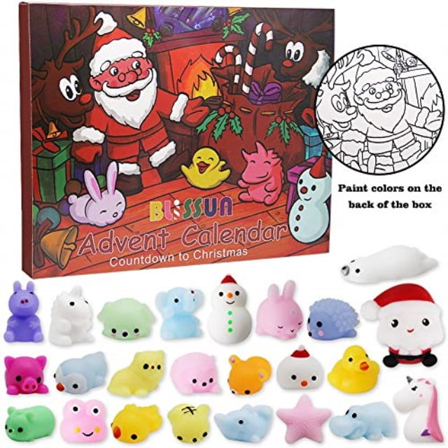 Car Stocking Stuffer Toys Car Advent Calendar for Kids ATDAWN Christmas Advent Calendar with 24 Different Vehicles Countdown to Christmas for Kids Toddlers Teen Boys and Girls