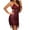 Wine, variant on LYXSSBYX Homecoming Dresses for Women Women's Fashion Sequins Sleeveless Solid Make Dress Formal Dresses